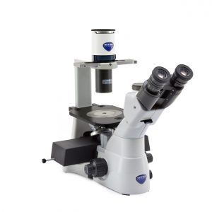 Microscop trinocular inversat Optika IM-3LD2 cu fluorescenta, 400x
